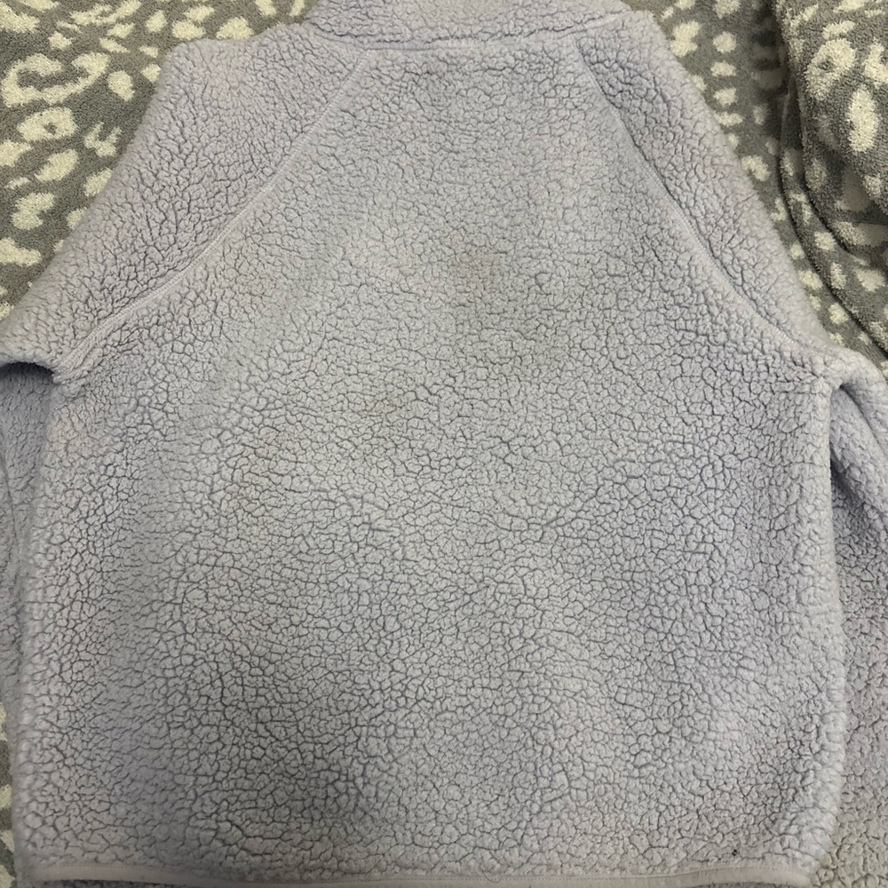 Fashion Nova Plush Lavender Jacket - Picture 3 of 5